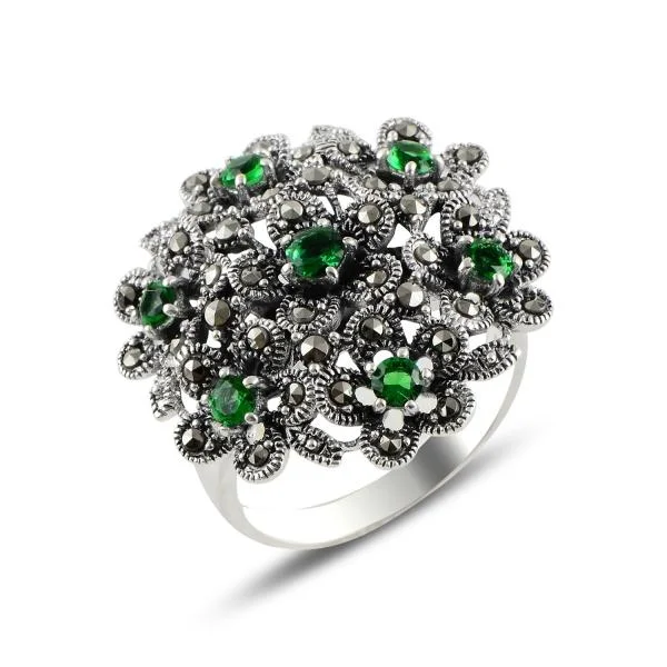 Turkish Handmade Jewelry 925 Sterling Silver Womans Ladies Ring 72