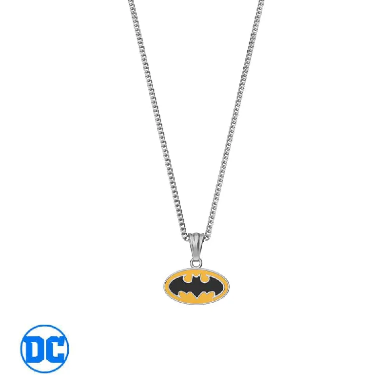 DC Comics™ Batman Oval Logo Necklace