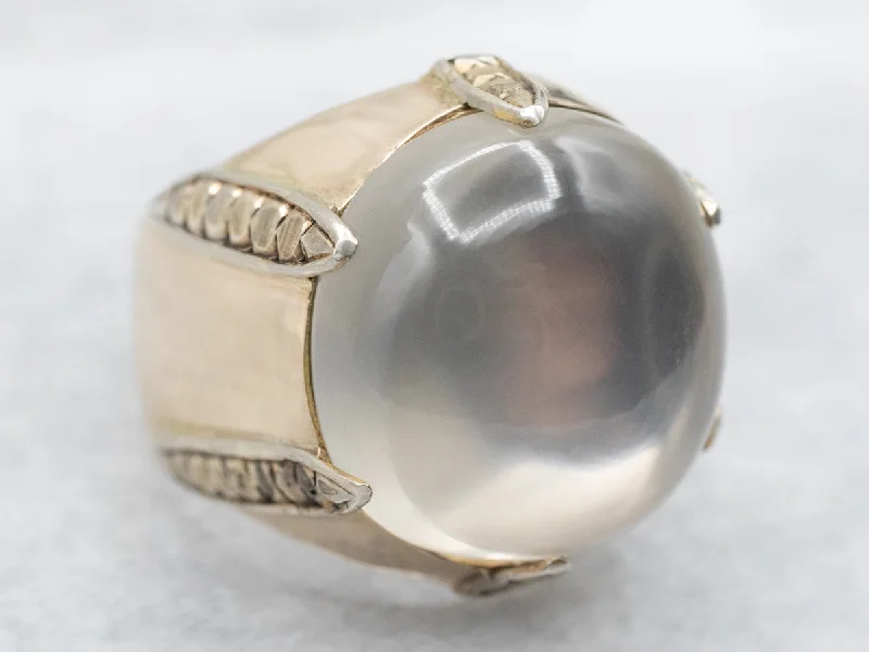 Bold Vintage Moonstone Ring