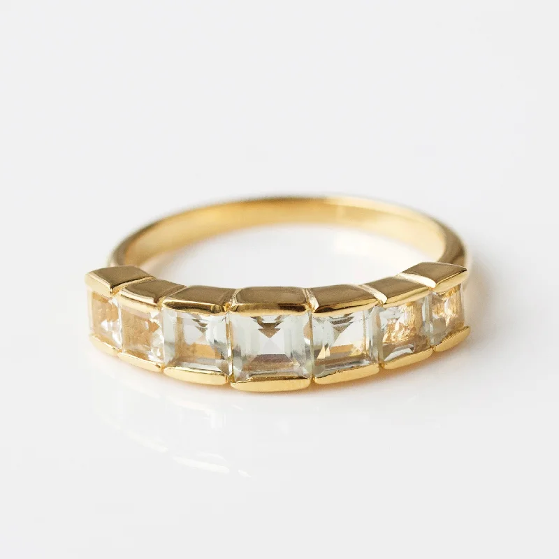 Charlotte Green Amethyst Ring