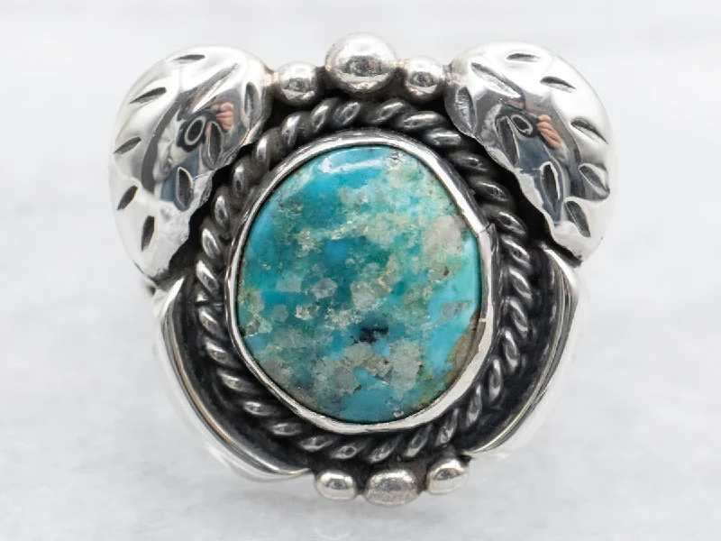 Native American J.Tulley Turquoise Ring