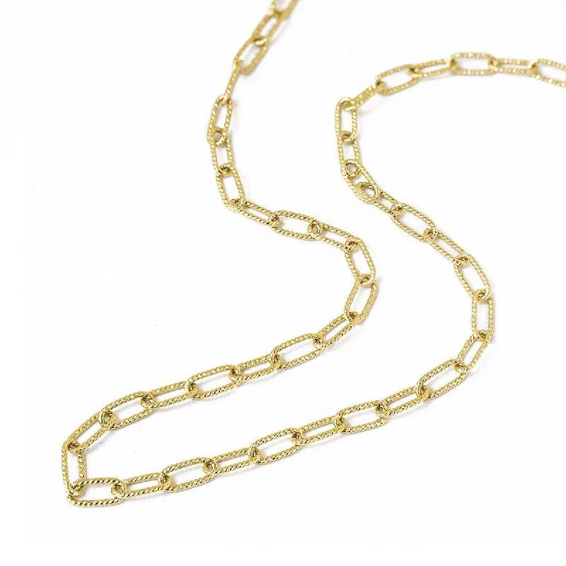 Oval Link Chain Necklace