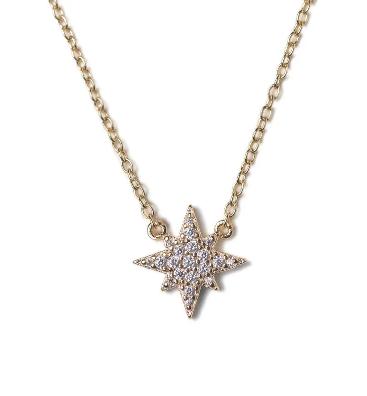 Stella Starburst Pendant Necklace